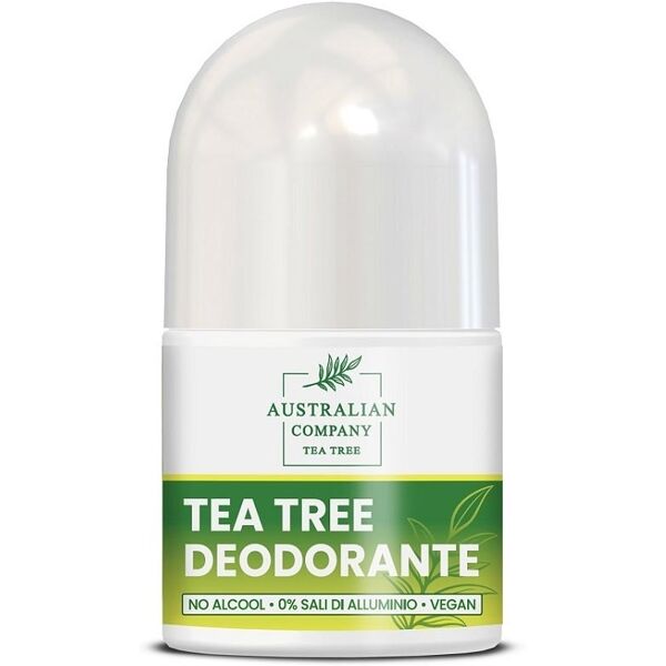 optima naturals australian company tea tree deodorante roll on, 50ml