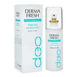 Dermafresh Classic - Deodorante Pelli Normali Senza Profumo Spray No Gas, 100ml
