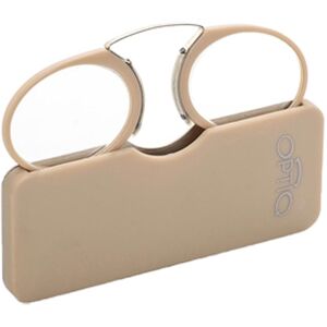 EFAS OPTIQ Occhiali Mini Premontati da Lettura Beige +2,50, 1 pezzo