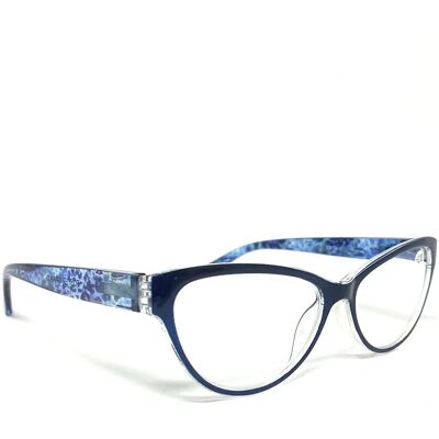 Alvita Betsy Blu +3,00 - Occhiali da lettura Alvita Betsy Blu +3,00 - Occhiali da lettura