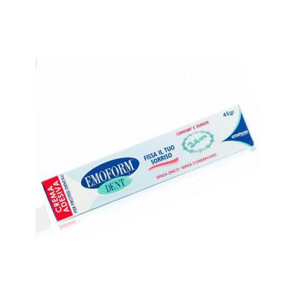 polifarma benessere emoform dent crema dentiere 45 gr