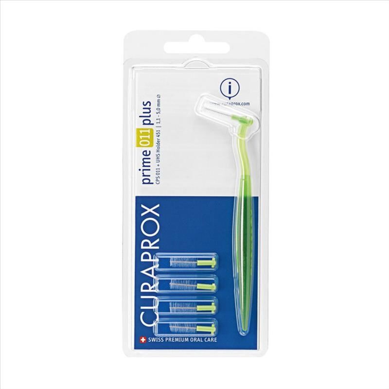 curaprox cps prime - 11 plus verde scovolino interdentale, 5 pezzi