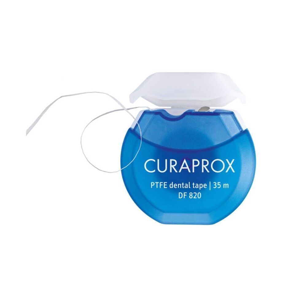 Curaprox Filo Interdentale - DF 820 PTFE Floss Tape, 35m