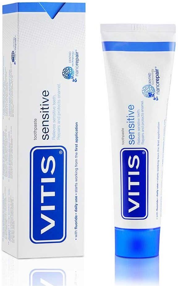 Vitis Denti Sensibili - Sensitive Dentifricio Uso Quotidiano, 100ml