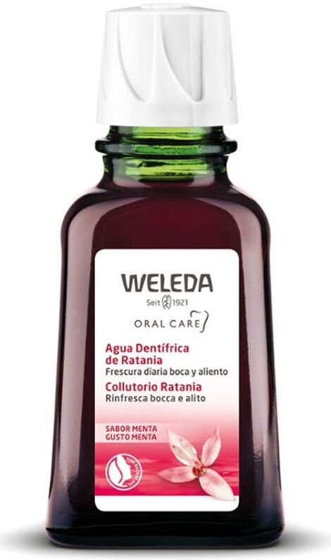 Weleda Oral Care - Collutorio alla Ratania Gusto Menta, 50ml