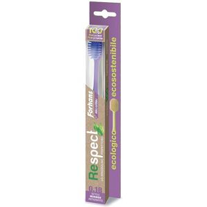Forhans Respect - Spazzolino Ecologico 0.18 con Setole Morbide, 1 Pezzo Forhans Respect - Spazzolino Ecologico 0.18 con Setole Morbide, 1 Pezzo
