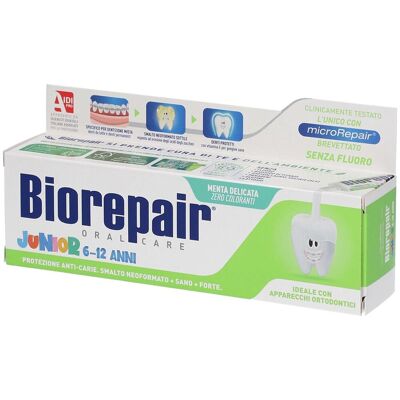 Biorepair Junior 6-12 Pasta Dentifricia - Cura Dentale per Bambini Biorepair Junior 6-12 Pasta Dentifricia - Cura Dentale per Bambini