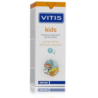 Vitis Kids Gel Dentale Ciliegia - Dentifricio Vitis Kids Gel Dentale Ciliegia - Dentifricio