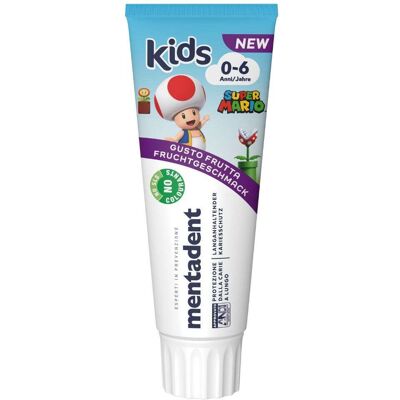 Unilever Mentadent Kids 0-6 Gusto Frutta - Dentifricio Unilever Mentadent Kids 0-6 Gusto Frutta - Dentifricio