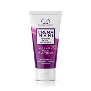 LR Wonder Crema Mani Idratante Lenitiva Aloe Vera + Acido Ialuronico, 75ml