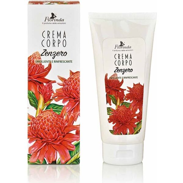 la dispensa zenzero - crema corpo emolliente e rinfrescante, 200ml