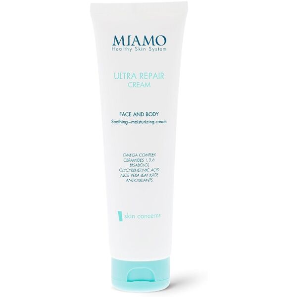 miamo ultra repair cream crema viso e corpo lenitiva idratante, 150ml