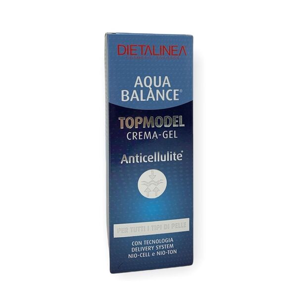 dietalinea aqua balance - top model crema gel anticellulite, 200ml