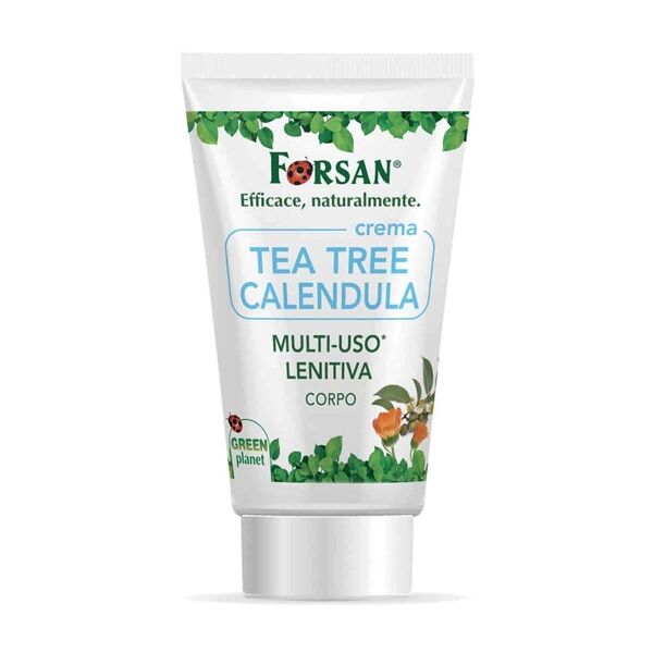 forsan creme della salute - crema tea tree calendula multi-uso lenitiva, 50ml