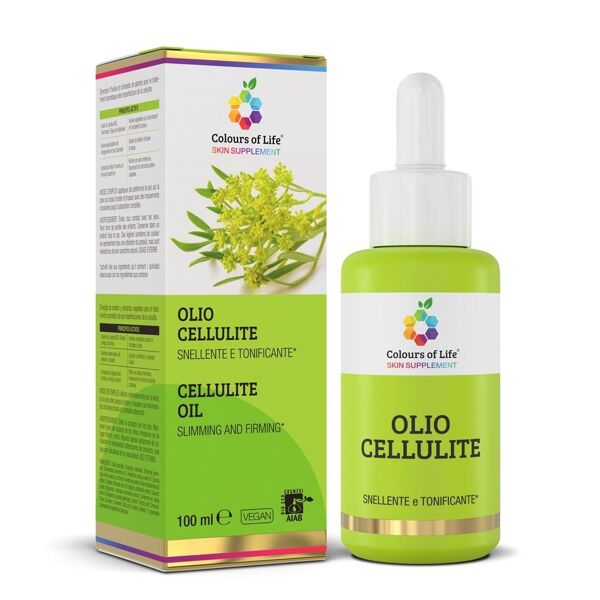 optima naturals colours of life - olio cellulite snellente tonificante, 100ml