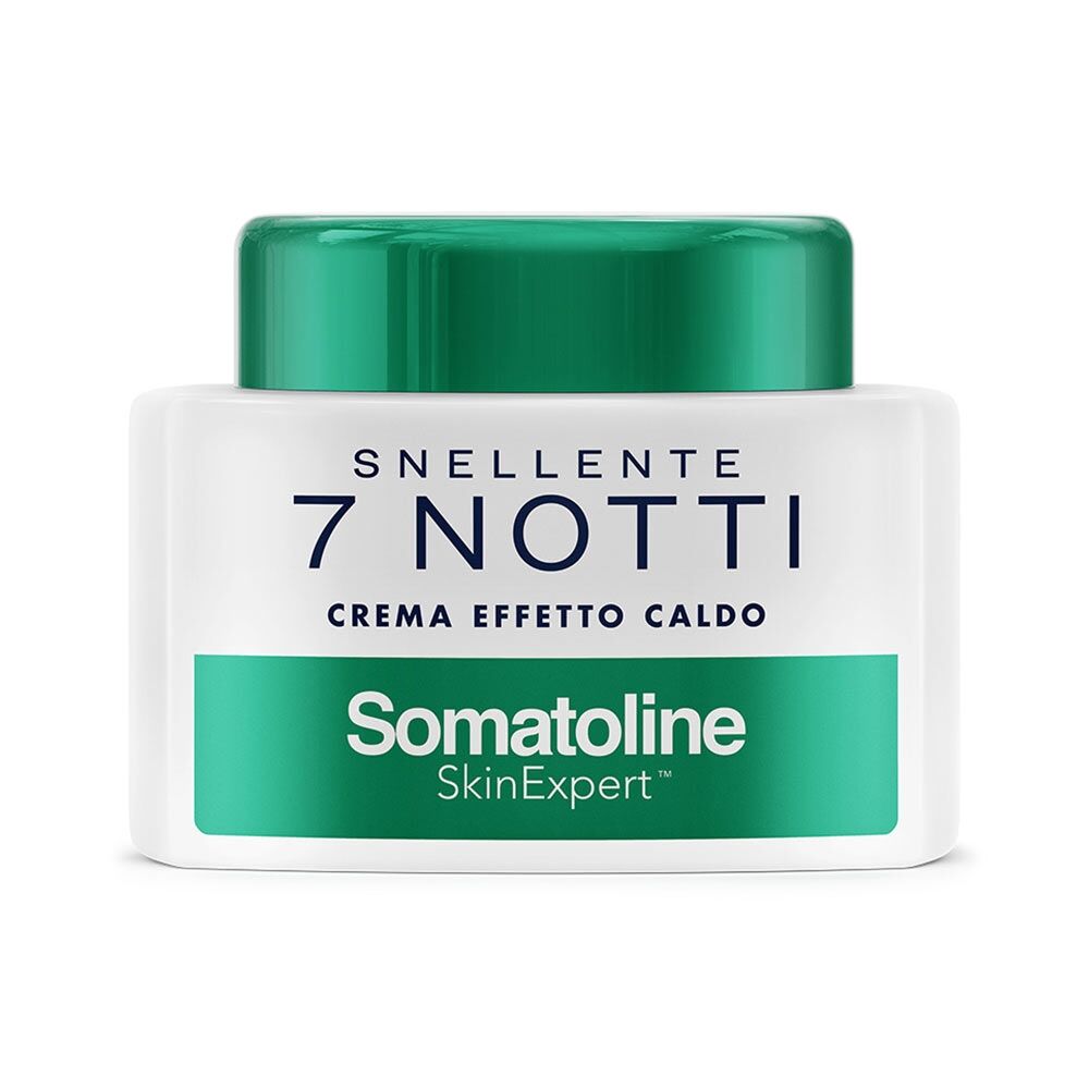 somatoline skin expert corpo - snellente 7 notti crema effetto caldo, 400ml