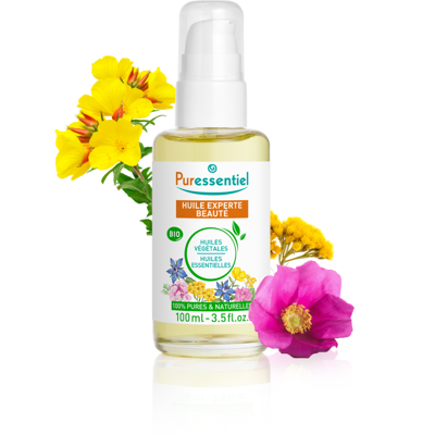 Puressentiel Olio Bellezza - Olio cosmetico per l'idratazione e il nutrimento del corpo, 100 ml Puressentiel Olio Bellezza - Olio cosmetico per l'idratazione e il nutrimento del corpo, 100 ml