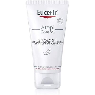 Eucerin AtopiControl Crema mani - Pelle secca e atopica - 75ml Eucerin AtopiControl Crema mani - Pelle secca e atopica - 75ml