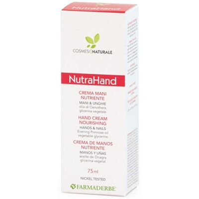 Farmaderbe NutraHand Crema Nutriente Mani, 75ml Farmaderbe NutraHand Crema Nutriente Mani, 75ml