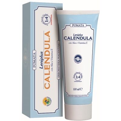 Erboristeria Magentina Leniplus Calendula Pomata emolliente per la pelle secca e sensibile, 100 ml Erboristeria Magentina Leniplus Calendula Pomata emolliente per la pelle secca e sensibile, 100 ml