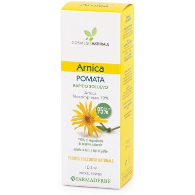 Farmaderbe Arnica - Pomata ad azione antinfiammatoria e lenitiva, 100 ml Farmaderbe Arnica - Pomata ad azione antinfiammatoria e lenitiva, 100 ml