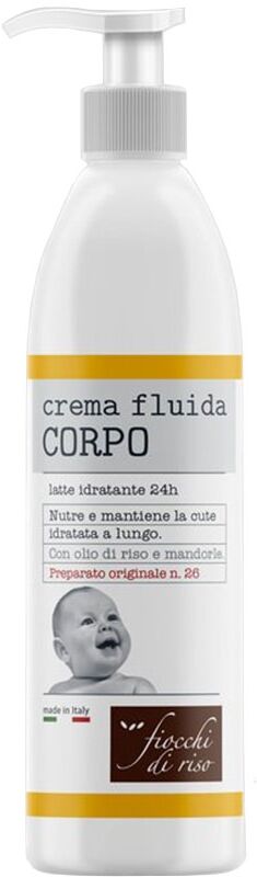 Fiocchi di Riso Crema Fluida Corpo Latte Idratante, 240ml