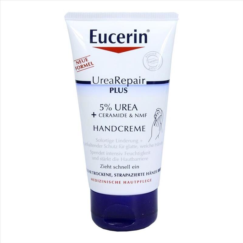 Eucerin Urea Repair - Crema Mani Rigenerante 5% Urea, 75ml