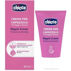 Chicco Crema per Capezzolo Protegge e Lenisce Senza Risciacquo, 30ml