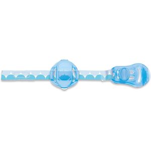 Chicco Clip Salvasucchietto 0M+ Colore Azzurro, 1 Pezzo