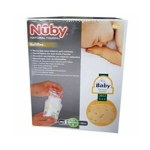 Nuby Natural Touch Softflex Ricambio Sacchettino Per Biberon Anticolica 50 Pezzi