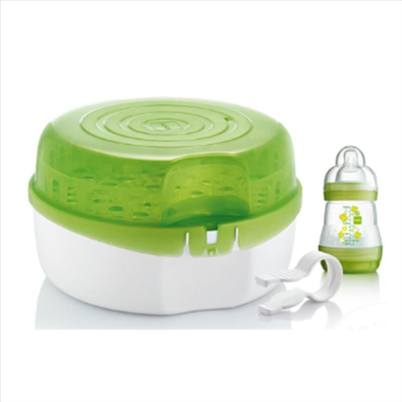 MAM Sterilizzatore a Vapore per Microonde + Biberon Easy Start da 160ml