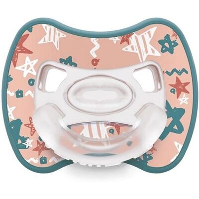 J Bimbi Glee Succhietto Super Leggero 2-6 Mesi Fantasia Stars, 1 Pezzo J Bimbi Glee Succhietto Super Leggero 2-6 Mesi Fantasia Stars, 1 Pezzo