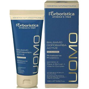 Athena's L'Erboristica Uomo - Active Balsamo Dopobarba Idratante e Lenitivo, 100ml Athena's L'Erboristica Uomo - Active Balsamo Dopobarba Idratante e Lenitivo, 100ml