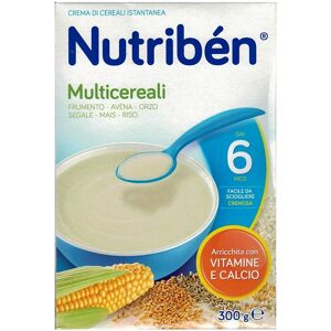 Nutribén Multicereali - Crema Di Cereali Istantanea Da 6m+, 300g