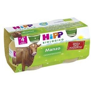 HiPP Omogeneizzato Manzo 2 X 80 g