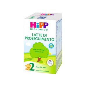 HiPP Biologico 2 Latte di Proseguimento 6m+ in Polvere, 600g