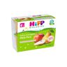 HiPP Frutta Grattugiata Biologica Mela e Pera dai 4+ Mesi, 4 x 100g