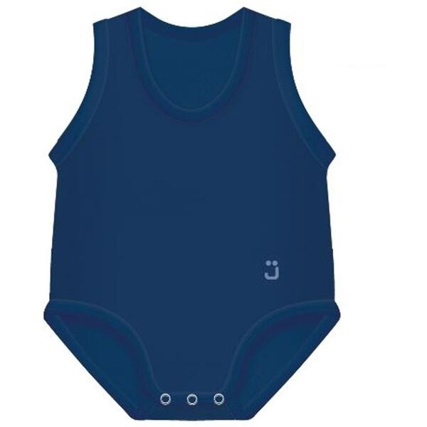 j bimbi summer - body neonato 0-36 mesi colore blu scuro, 1 body