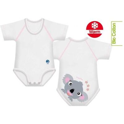 J Bimbi Warm Happy Bears - Body Neonato 0-36 Mesi Bimba Koala, 1 body J Bimbi Warm Happy Bears - Body Neonato 0-36 Mesi Bimba Koala, 1 body