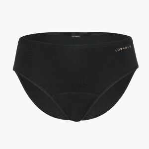 Lovable Dry Panties - Slip Assorbente Quotidiano Nero Taglia 5/XL
