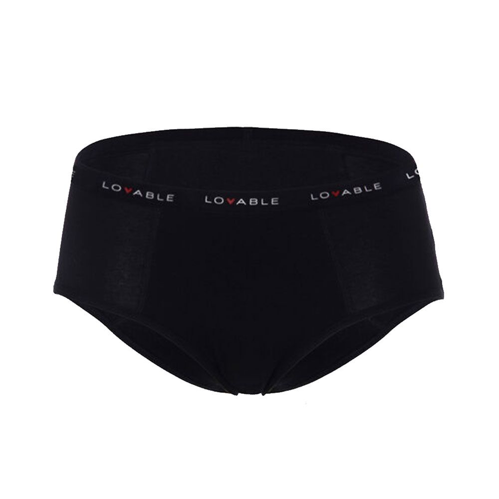 Lovable Period Panties - Culotte da Ciclo Flusso Medio Nero Taglia 3/Medium