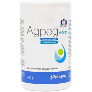 AG Pharma Agpeg Esse Lassativo Macrogol 3350 con Simeticone, 400g