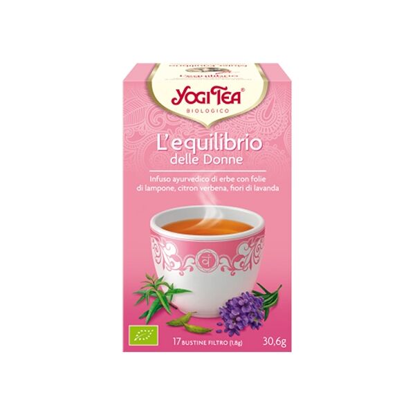 yogi tea equilibrio delle donne bio infuso di erbe 17 bustine