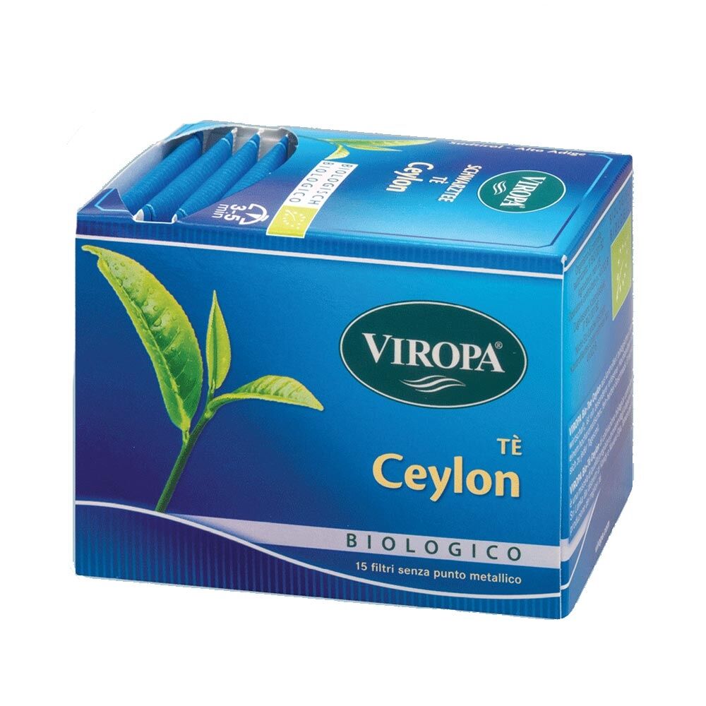 Viropa Ceylon Tè Biologico, 15 filtri