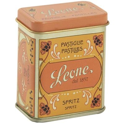 Pastiglie Leone Pastiglie gusto Spritz in Lattina, 30g Pastiglie Leone Pastiglie gusto Spritz in Lattina, 30g