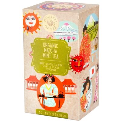 MINISTRY OF TEA Tè verde menta matcha BIO - Tè MINISTRY OF TEA Tè verde menta matcha BIO - Tè