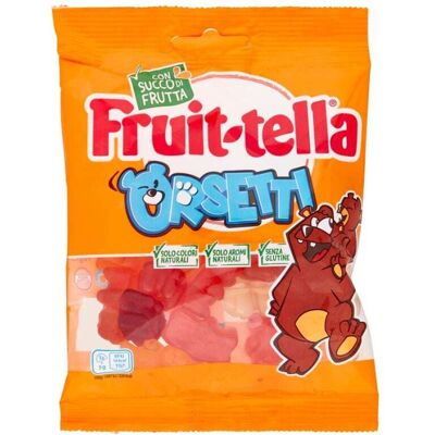 Fruittella Orsetti Caramelle Gommose alla frutta, 90g Fruittella Orsetti Caramelle Gommose alla frutta, 90g