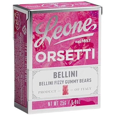 Pastiglie Leone Leone Orsetti Gommosi Bellini, 25g Pastiglie Leone Leone Orsetti Gommosi Bellini, 25g