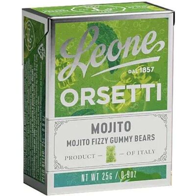 Pastiglie Leone Leone Orsetti Gommosi Mojito, 25g Pastiglie Leone Leone Orsetti Gommosi Mojito, 25g