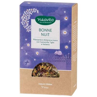 Neavita Tisana Bonne Nuit Taglio Tisana Sfuso Ricarica, 65g Neavita Tisana Bonne Nuit Taglio Tisana Sfuso Ricarica, 65g